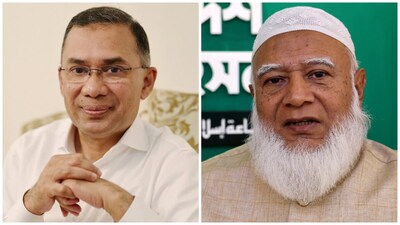 BNP is led by Tarique Rahman (L), while Jamaat-e-Islami is led by Shafiqur Rahman (R). (Image: Reuters)